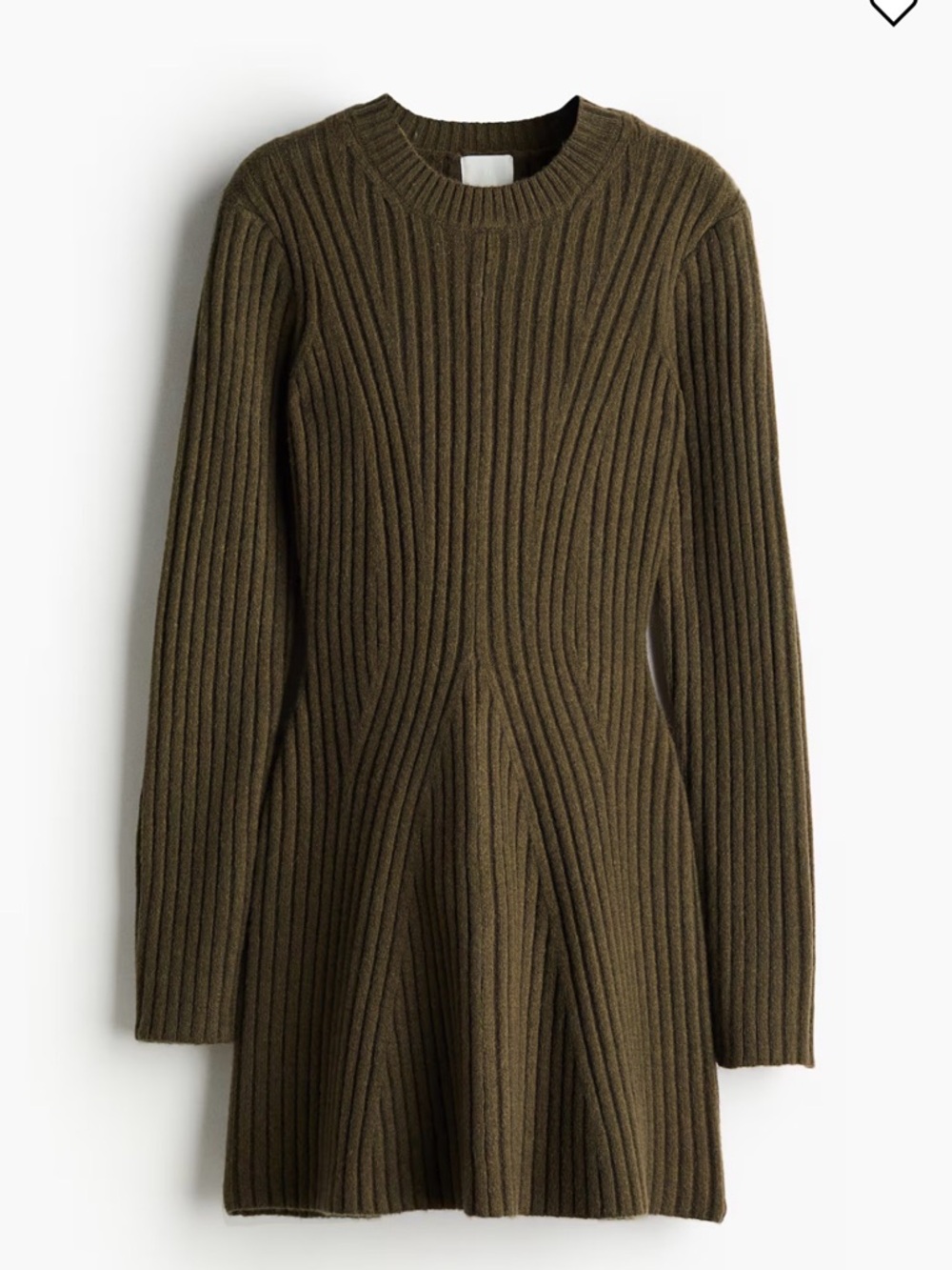 NWT H&M Ribbed Sweater Dress